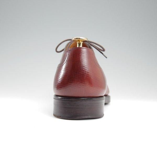 極上★(英)ガジアーノ&ガーリング 8F【貴重★EG/ドーバー似寄りモデル/純正ツリー付】STAMFORD/ハッチグレイン/Uチップ/タン/茶★l434