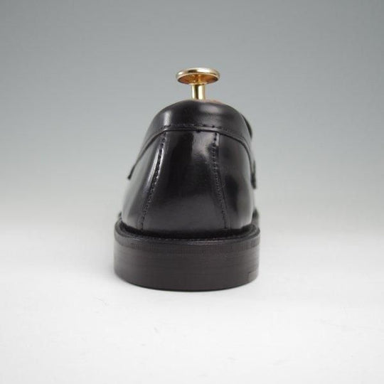 ほぼ未使用★オールデン 7.5E【現行定価18万円程度★コードバン仕様/9989】ヴァンラスト/コインローファー/黒/メンズ/ALDEN★l435