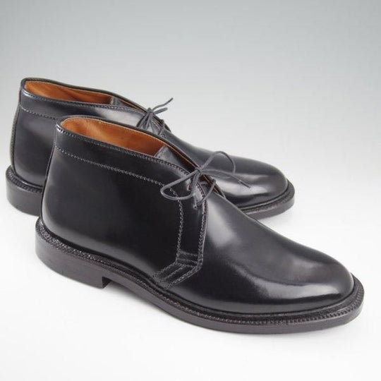 未使用★オールデン 7.5E【定価￥189,200-★コードバン仕様/1340】バリーラスト/チャッカブーツ/黒/メンズ/ALDEN★l436