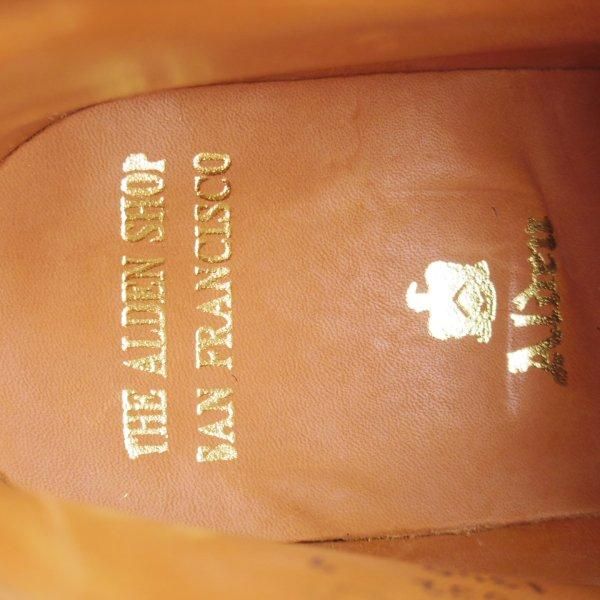 未使用★オールデン 7.5E【定価￥189,200-★コードバン仕様/1340】バリーラスト/チャッカブーツ/黒/メンズ/ALDEN★l436