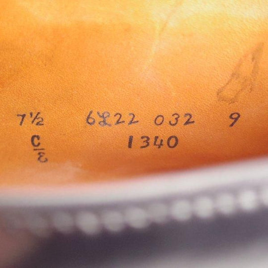 未使用★オールデン 7.5E【定価￥189,200-★コードバン仕様/1340】バリーラスト/チャッカブーツ/黒/メンズ/ALDEN★l436