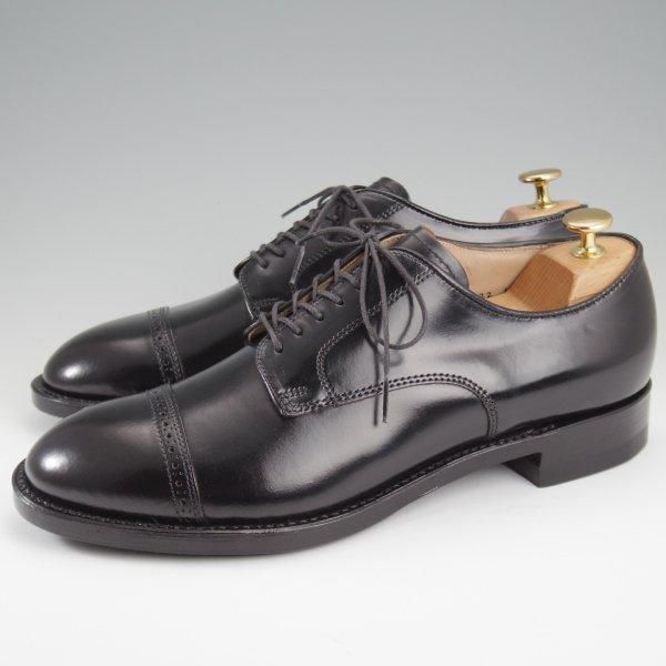 Alden モディファイドラスト キャップドパンチトゥ　マテリオ別注 超絶履きやすいシューズ「オールデン パンチドキャップトゥ
