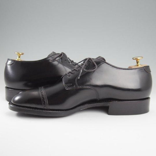 未使用★オールデン 8D【定価￥182,600-★コードバン仕様/モディファイドラスト/56251】パンチドキャップトゥ/黒/メンズ/ALDEN★l438