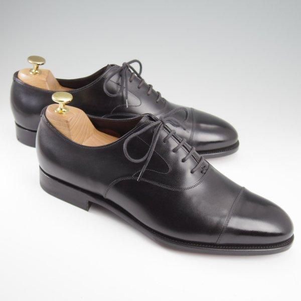 未使用★エドワードグリーン 8.5E【定価￥204,600-★チェルシー/CHELSEA/202ラスト】ストレートチップ/カーフ/黒/EDWARD GREEN★l439