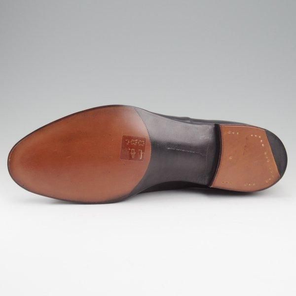 未使用★エドワードグリーン 8.5E【定価￥204,600-★チェルシー/CHELSEA/202ラスト】ストレートチップ/カーフ/黒/EDWARD GREEN★l439