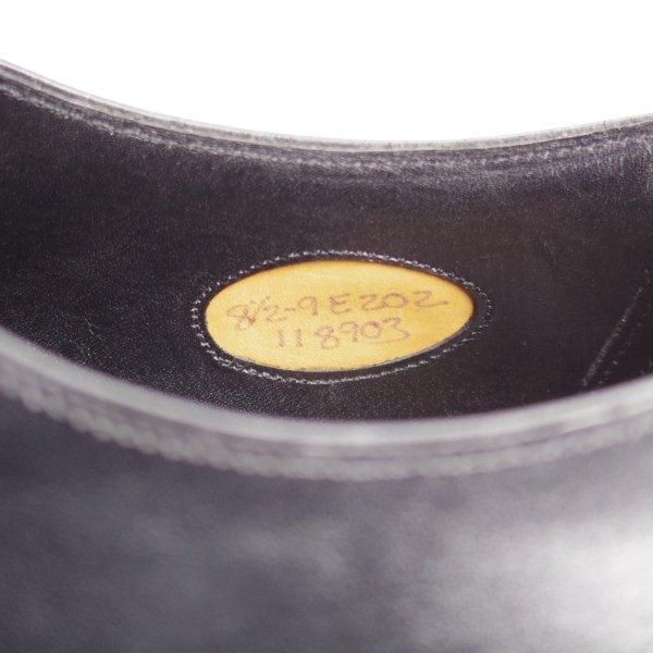 未使用★エドワードグリーン 8.5E【定価￥204,600-★チェルシー/CHELSEA/202ラスト】ストレートチップ/カーフ/黒/EDWARD GREEN★l439