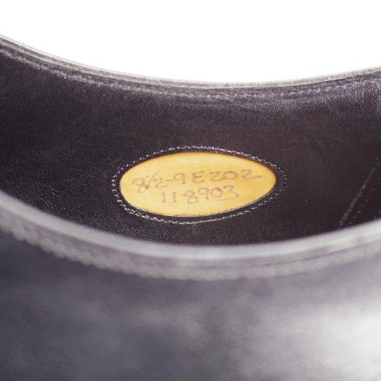 未使用★エドワードグリーン 8.5E【定価￥204,600-★チェルシー/CHELSEA/202ラスト】ストレートチップ/カーフ/黒/EDWARD GREEN★l439