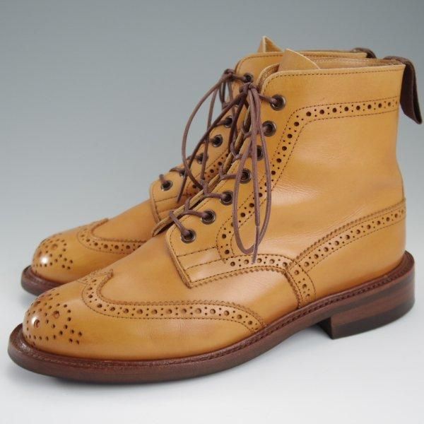 極上★トリッカーズ(レディース) SIZE 4.5【定価￥132,000-★エイコンアンティーク/カントリーブーツ】L5411/薄茶/Tricker's★l442