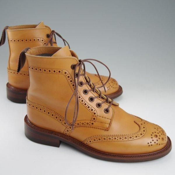 極上★トリッカーズ(レディース) SIZE 4.5【定価￥132,000-★エイコンアンティーク/カントリーブーツ】L5411/薄茶/Tricker's★l442