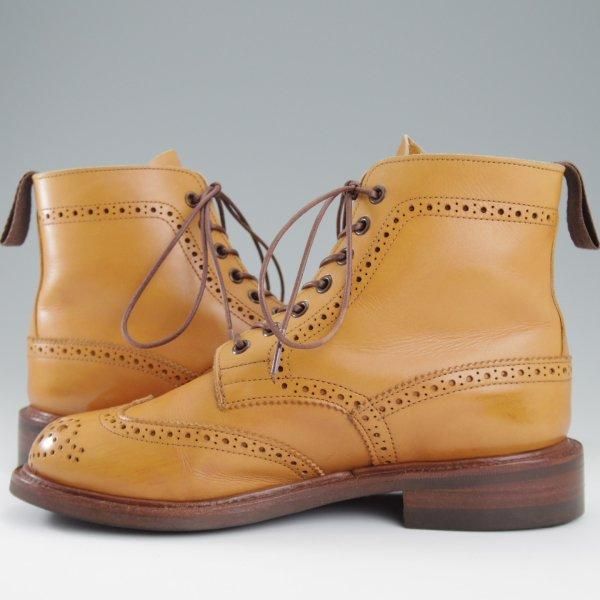 極上★トリッカーズ(レディース) SIZE 4.5【定価￥132,000-★エイコンアンティーク/カントリーブーツ】L5411/薄茶/Tricker's★l442