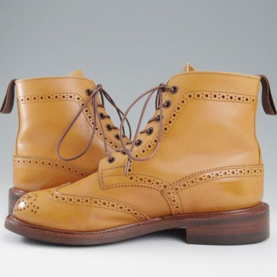 極上★トリッカーズ(レディース) SIZE 4.5【定価￥132,000-★エイコンアンティーク/カントリーブーツ】L5411/薄茶/Tricker's★l442