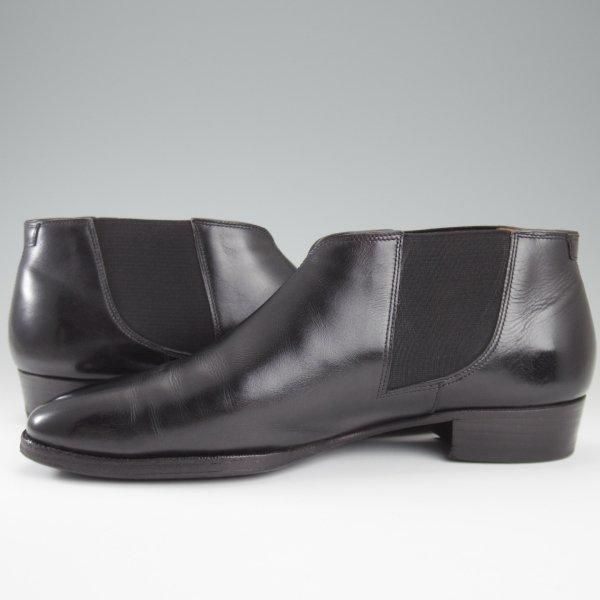 ★Oriental/オリエンタル SIZE 8【上級★ベベルドグッドイヤー/サイドゴアブーツ】カーフ/黒/メンズ★l446