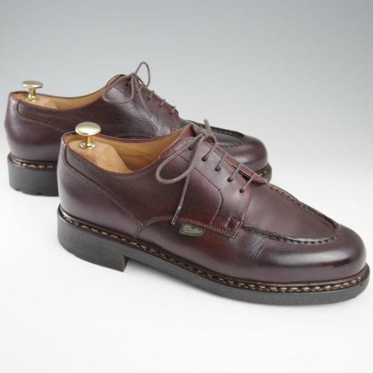 ★パラブーツ SIZE 8【定価￥96,800-★シャンボード/CHAMBORD】リスレザー/TEXソール/Uチップ/濃茶/メンズ/Paraboot★l447