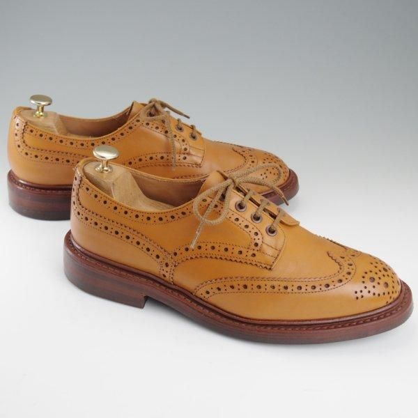 極美品★トリッカーズ SIZE 8.5【定価￥121,000-★ダイナイトソール/BOURTON/エイコンアンティーク】カントリーシューズ/Tricker's★l449