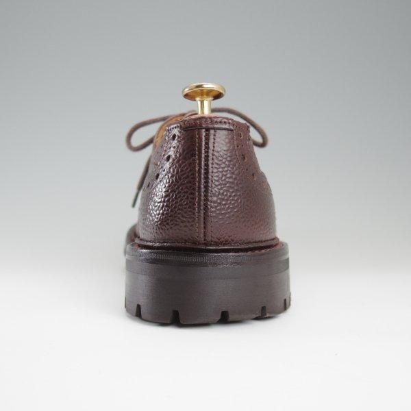 極上★トリッカーズ SIZE 7【定価￥121,000-★BOURTON/コマンドソール】バートン/フルブローグ/カントリーシューズ/濃茶/Tricker's★l450