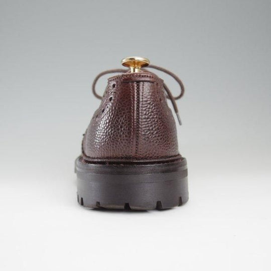 極上★トリッカーズ SIZE 7【定価￥121,000-★BOURTON/コマンドソール】バートン/フルブローグ/カントリーシューズ/濃茶/Tricker's★l450