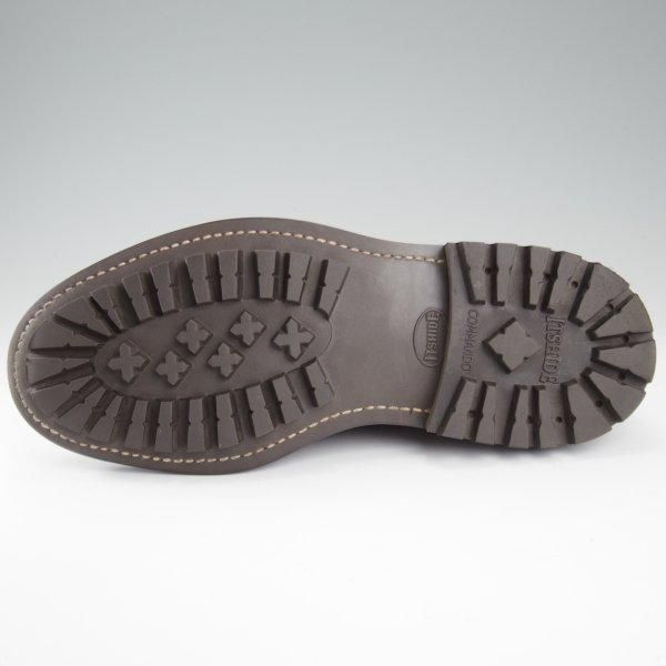 極上★トリッカーズ SIZE 7【定価￥121,000-★BOURTON/コマンドソール】バートン/フルブローグ/カントリーシューズ/濃茶/Tricker's★l450