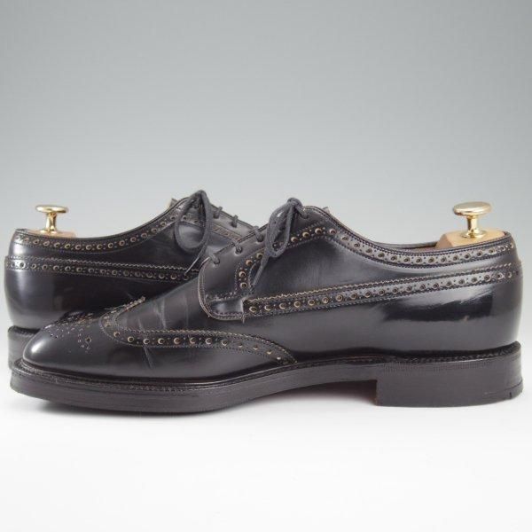 ★チャーチ 85F/UK8.5【旧チャーチ★ブックバインダーカーフ/GRAFTON/73ラスト】グラフトン/フルブローグ/黒/メンズ/Church's★l451