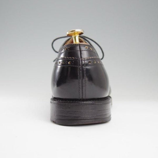 ★チャーチ 85F/UK8.5【旧チャーチ★ブックバインダーカーフ/GRAFTON/73ラスト】グラフトン/フルブローグ/黒/メンズ/Church's★l451