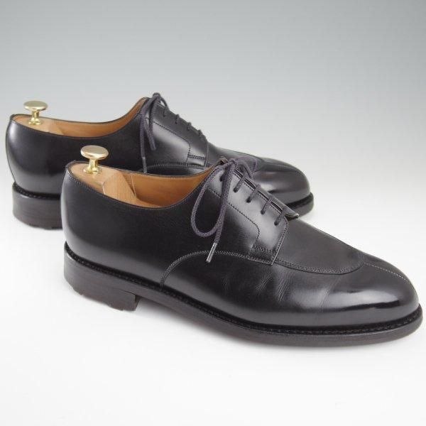 極上★J.M.ウエストン 8.5E【現行定価￥170,500-★ハーフハント/598】Uチップ/25ラスト/ボックスカーフ/黒/Weston/ウェストン★l452