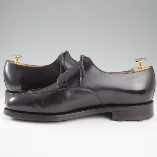 極上★J.M.ウエストン 8.5E【現行定価￥170,500-★ハーフハント/598】Uチップ/25ラスト/ボックスカーフ/黒/Weston/ウェストン★l452