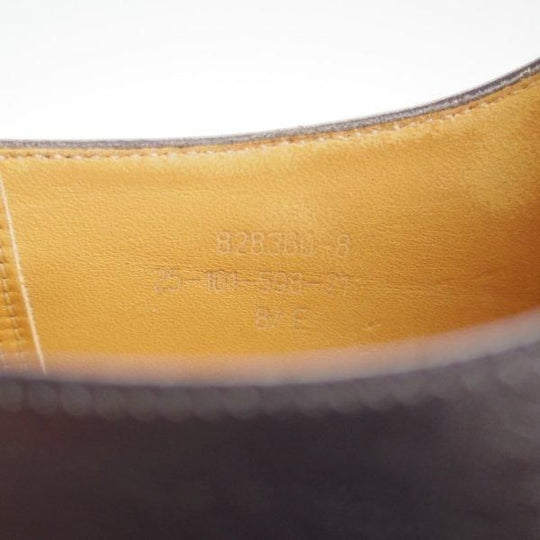 極上★J.M.ウエストン 8.5E【現行定価￥170,500-★ハーフハント/598】Uチップ/25ラスト/ボックスカーフ/黒/Weston/ウェストン★l452