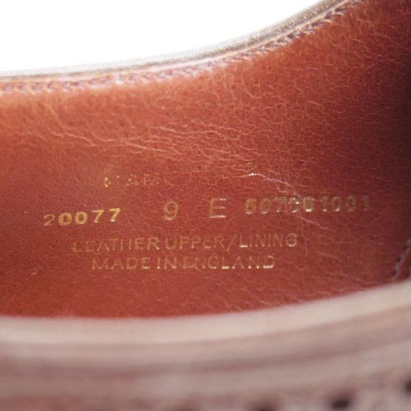 極上★クロケット&ジョーンズ 9E【ハンドグレードライン★HAMPTON 2/ハンプトン】367ラスト/フルブローグ/濃茶/Crockett&Jones★l455