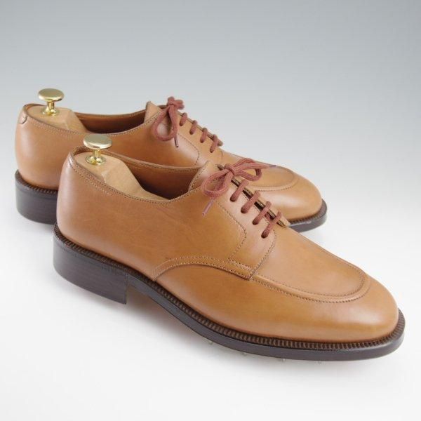 未使用★(伊)アルティオリ SIZE 7【貴重★エルメスOEM同仕様/グッドイヤーウェルテッド製法】ゴルフシューズ/キルト付/ARTIOLI★l459