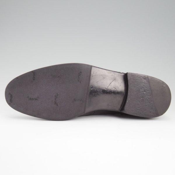 ★(伊)シルヴァノ・ラッタンジ SIZE 7.5【ハンドソーンウェルテッド製法★フルブローグ】カーフ/黒/メンズ/Silvano Lattanzi★l461