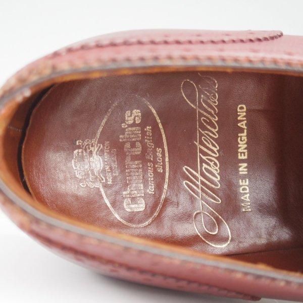 極上★チャーチ 65F/UK6.5【貴重★旧チャーチ最上級/Masterclass/マスタークラス】35ラスト/SHELLEY/クォーターブローグ/茶/Church's★l462