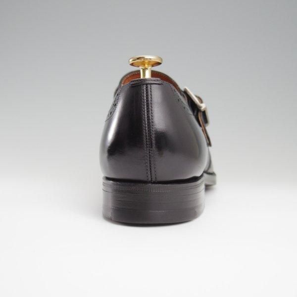 美品★チャーチ 75F/UK7.5【旧チャーチ★73ラスト/モンクストラップ/3都市ロゴ】CLARENDON/カーフ/黒/メンズ/Church's★l463