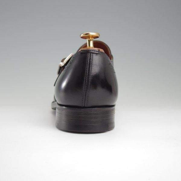 美品★チャーチ 75F/UK7.5【旧チャーチ★73ラスト/モンクストラップ/3都市ロゴ】CLARENDON/カーフ/黒/メンズ/Church's★l463