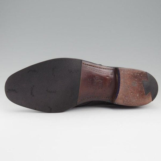 美品★チャーチ 75F/UK7.5【旧チャーチ★73ラスト/モンクストラップ/3都市ロゴ】CLARENDON/カーフ/黒/メンズ/Church's★l463