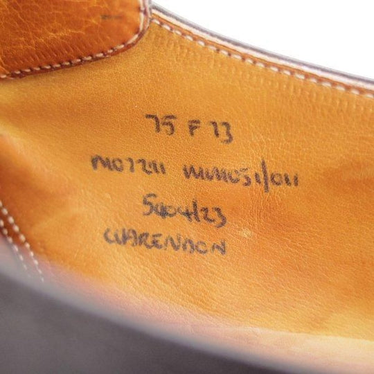 美品★チャーチ 75F/UK7.5【旧チャーチ★73ラスト/モンクストラップ/3都市ロゴ】CLARENDON/カーフ/黒/メンズ/Church's★l463