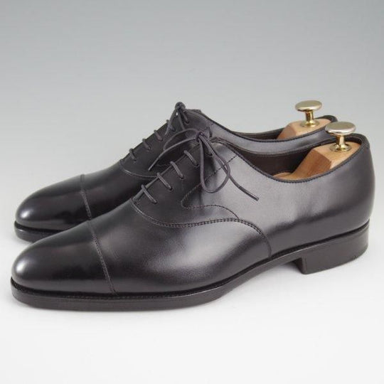 ★エドワードグリーン 6E【現行定価￥204,600-★CHELSEA/チェルシー/82ラスト】ストレートチップ/カーフ/黒/メンズ/EDWARD GREEN★l465