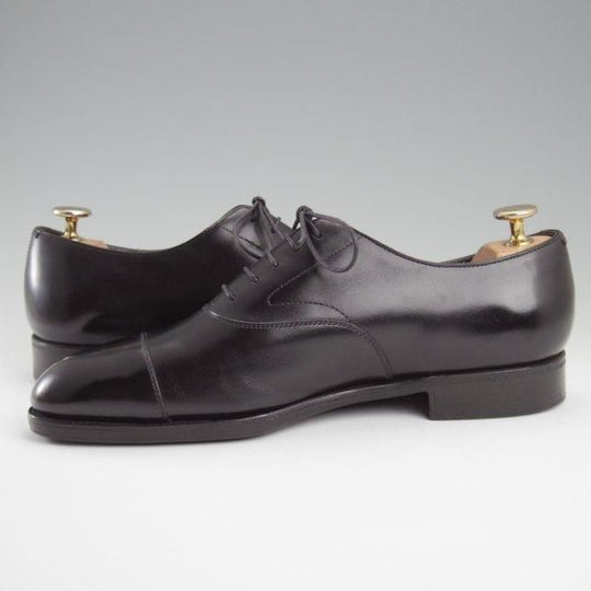 ★エドワードグリーン 6E【現行定価￥204,600-★CHELSEA/チェルシー/82ラスト】ストレートチップ/カーフ/黒/メンズ/EDWARD GREEN★l465