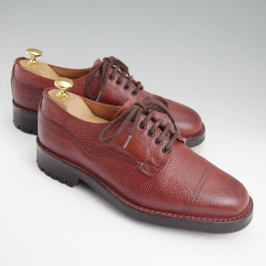 美品★(英)チーニー 5.5F【定価￥93,500-★ケンゴン/CAIRNGORM 2C/ヴェルトショーン製法】ストレートチップ/赤茶/メンズ/CHEANEY★l467