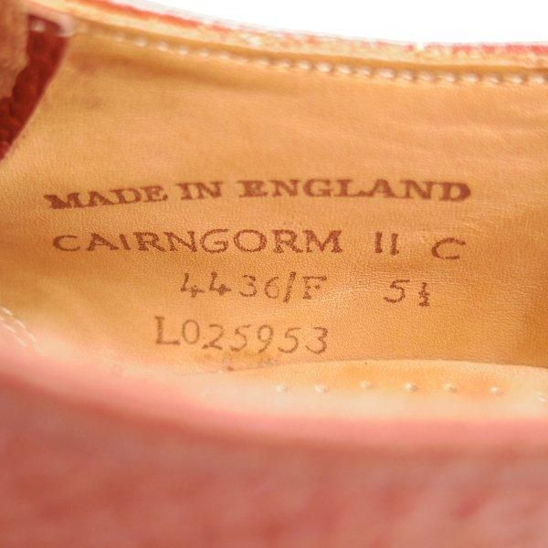 美品★(英)チーニー 5.5F【定価￥93,500-★ケンゴン/CAIRNGORM 2C/ヴェルトショーン製法】ストレートチップ/赤茶/メンズ/CHEANEY★l467