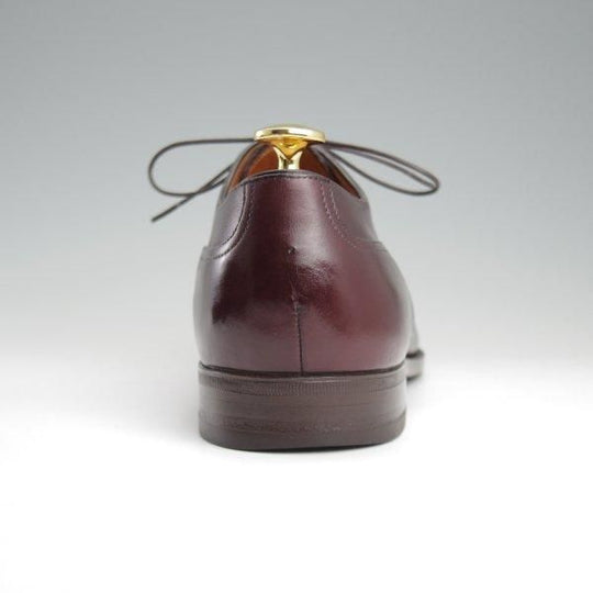 極上★銀座ヨシノヤ SIZE 25.5【小笠原シューズ製★ハンドソーンウェルテッド製法/EG/ドーバー似寄モデル】Uチップ/カーフ/赤茶★l473