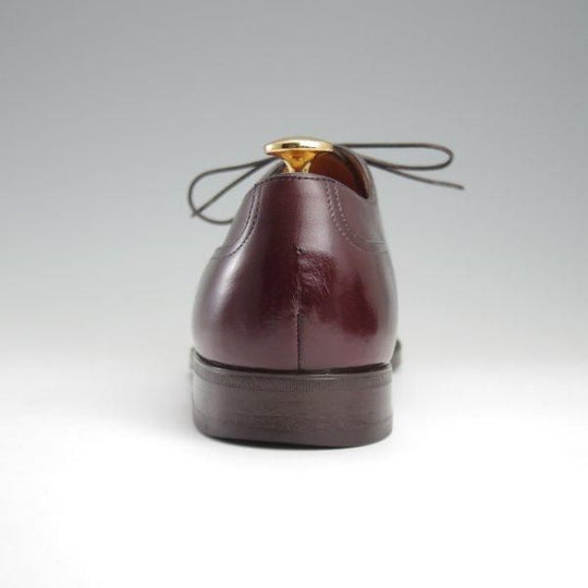 極上★銀座ヨシノヤ SIZE 25.5【小笠原シューズ製★ハンドソーンウェルテッド製法/EG/ドーバー似寄モデル】Uチップ/カーフ/赤茶★l473