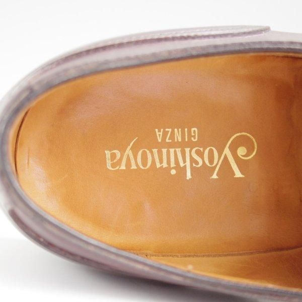 極上★銀座ヨシノヤ SIZE 25.5【小笠原シューズ製★ハンドソーンウェルテッド製法/EG/ドーバー似寄モデル】Uチップ/カーフ/赤茶★l473