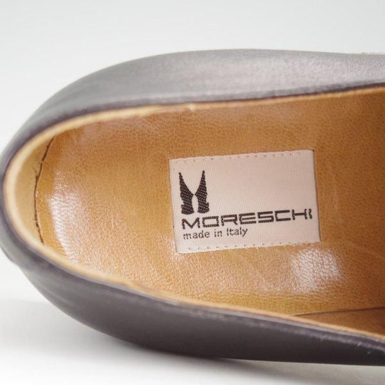 未使用★(伊)MORESCHI/モレスキー SIZE 7.5【★スペクテイターシューズ/フルブローグ】カーフ/白×黒/メンズ★l475