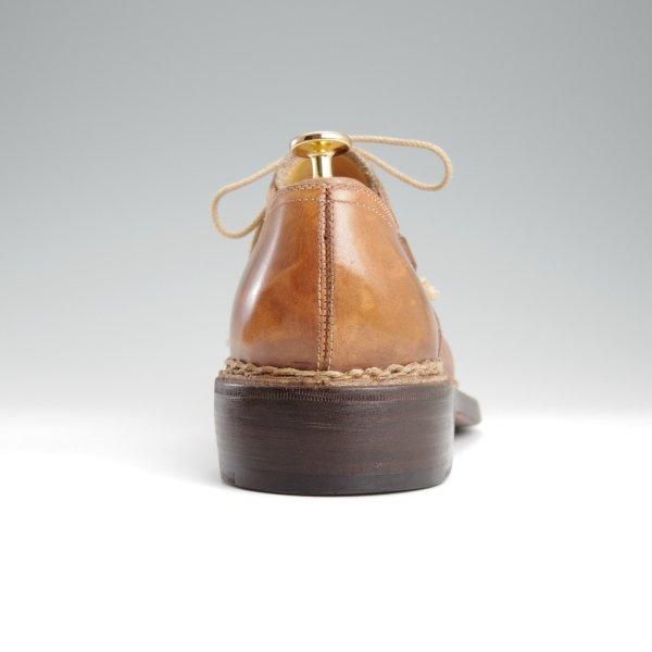 極上★(伊)ブランキーニ・カルツォレリア SIZE 8.5【高額★ノルベジェーゼ製法/純正シューツリー付】Uチップ/STEFANO BRANCHINI★l476