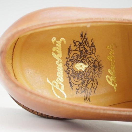 極上★(伊)ブランキーニ・カルツォレリア SIZE 8.5【高額★ノルベジェーゼ製法/純正シューツリー付】Uチップ/STEFANO BRANCHINI★l476