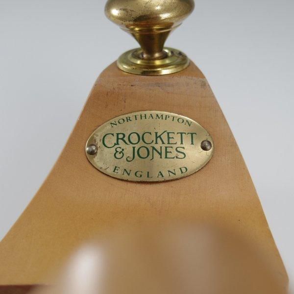 極上★クロケット&ジョーンズ SIZE 7【★純正シューツリー/631】木製シューキーパー/メンズ/Crockett&Jones★l489