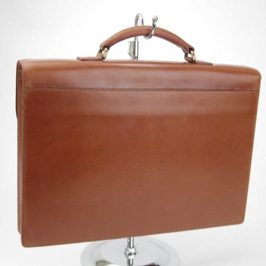 極美品★ダンヒル/dunhill【貴重★ブライドルレザー仕様/ブリーフケース】メンズ/ビジネス/バッグ/茶/革/鞄★N5906