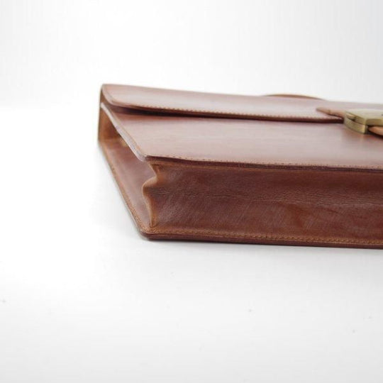 極美品★ダンヒル/dunhill【貴重★ブライドルレザー仕様/ブリーフケース】メンズ/ビジネス/バッグ/茶/革/鞄★N5906