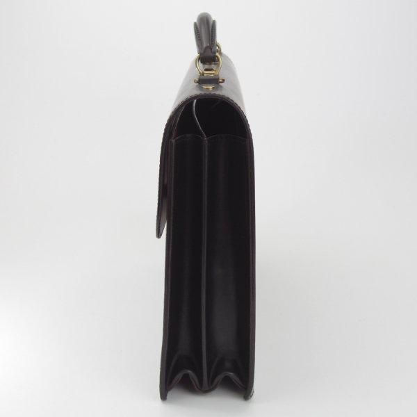 万双/ブリーフケース/ブライドルレザー仕様/ショルダーストラップ付