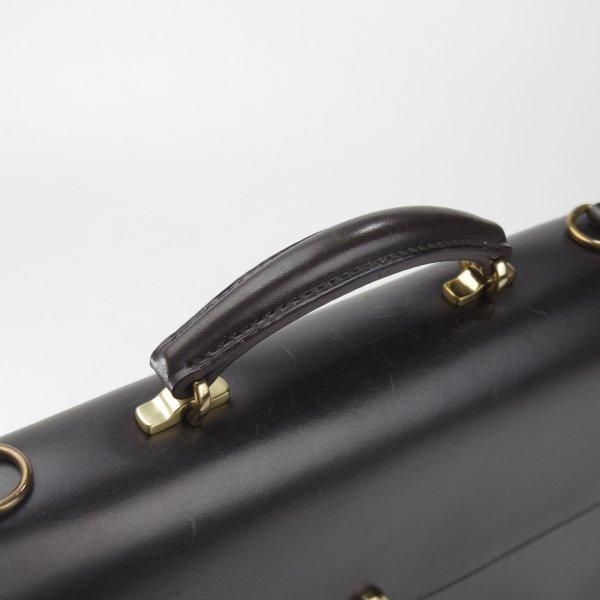 万双/ブリーフケース/ブライドルレザー仕様/ショルダーストラップ付