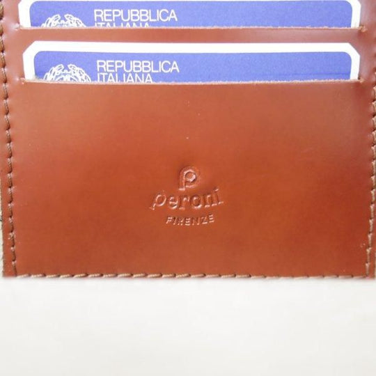 美品★(伊)ペローニ/Peroni【★レザー/アタッシュケース】メンズ/ビジネス/バッグ/革/茶/ブリーフケース/鞄★N5909